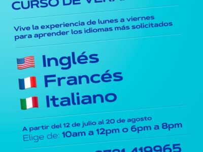 Un verano y tres idiomas